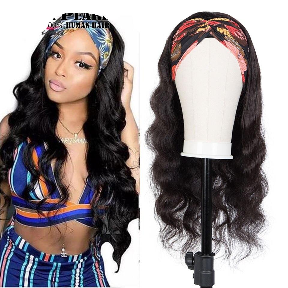 Headband Wig Human Hair This beautiful glamorous and smooth