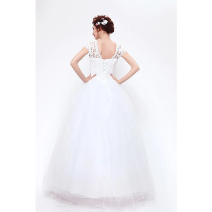 New 2024 Bridal Gown Simple Wedding Women Gown Dress