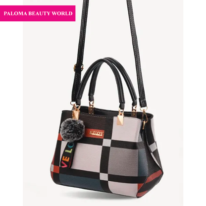 Luxury Handbag Women Messenger Bags Designer Brand Plaid Shoulder Female Ladies Handbag