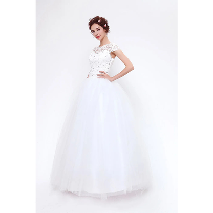 New 2024 Bridal Gown Simple Wedding Women Gown Dress