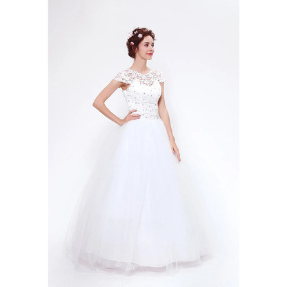 New 2024 Bridal Gown Simple Wedding Women Gown Dress