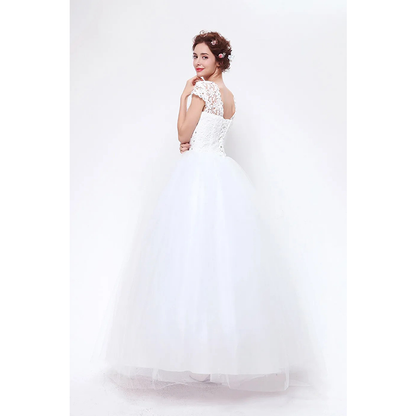 New 2024 Bridal Gown Simple Wedding Women Gown Dress