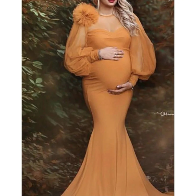Pregnant Women Clothes New 2024 Pregnancy Maternity Photoshoot Dresses