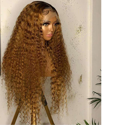 T-part Lace Front Human Hair Wigs With Baby Hair