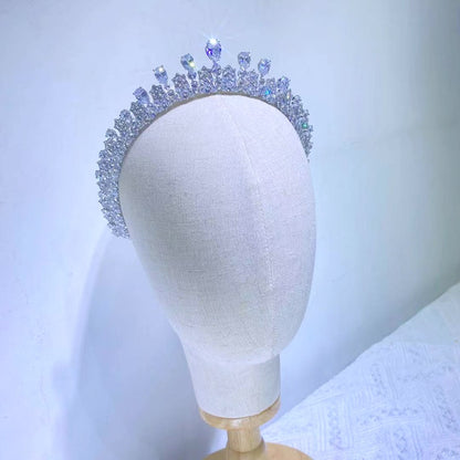 Fashion AAA CZ Bridal Crown Fashion AAA CZ Bridal Crown Fashion AAA CZ Bridal Crown Fashion AAA CZ Bridal Crown 