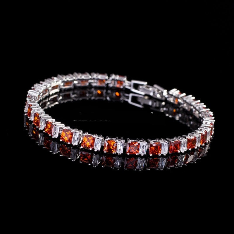 White Gold Color Crystal Bracelets White Gold Color Crystal Bracelets White Gold Color Crystal Bracelets White Gold Color Crystal Bracelets