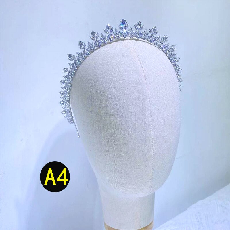 Fashion AAA CZ Bridal Crown Fashion AAA CZ Bridal Crown Fashion AAA CZ Bridal Crown Fashion AAA CZ Bridal Crown 