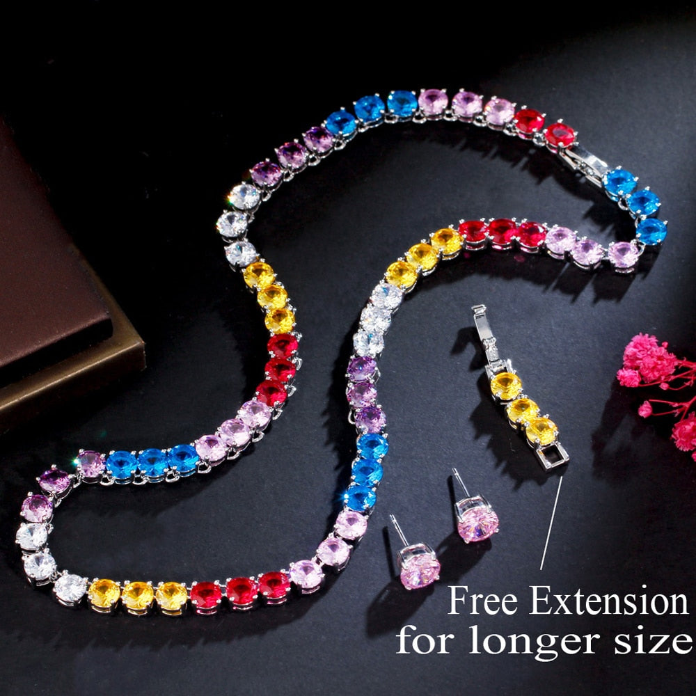 Multicolor Elegant Choker Necklace Multicolor Elegant Choker Necklace