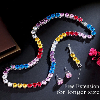 Multicolor Elegant Choker Necklace Multicolor Elegant Choker Necklace