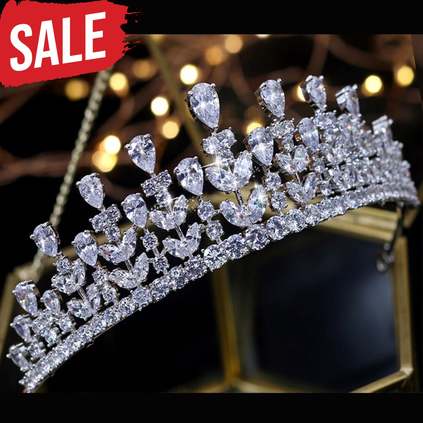 Zircon Queen Crystal Crown
